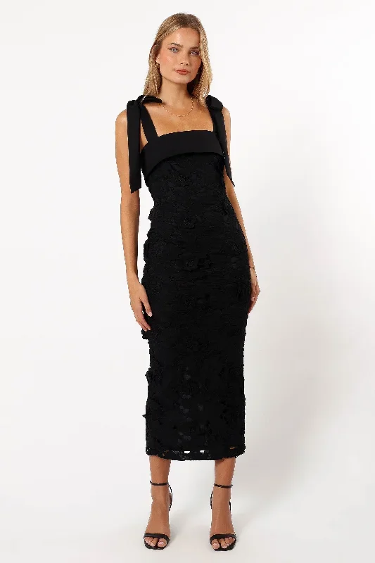 Emersyn Lace Dress - Black